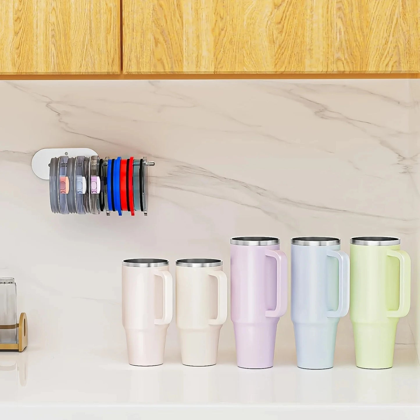 Tumbler Lid Organizer